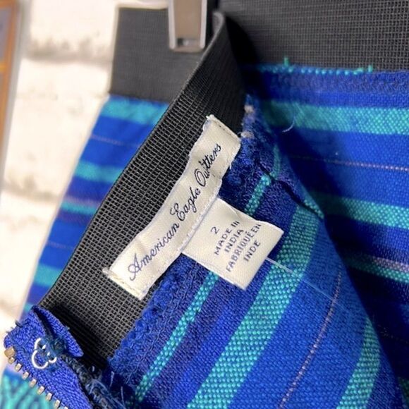 NWT American Eagle Vintage Boho Y2K Hippie Mini Skirt Size 2 Cotton - Picture 4 of 7